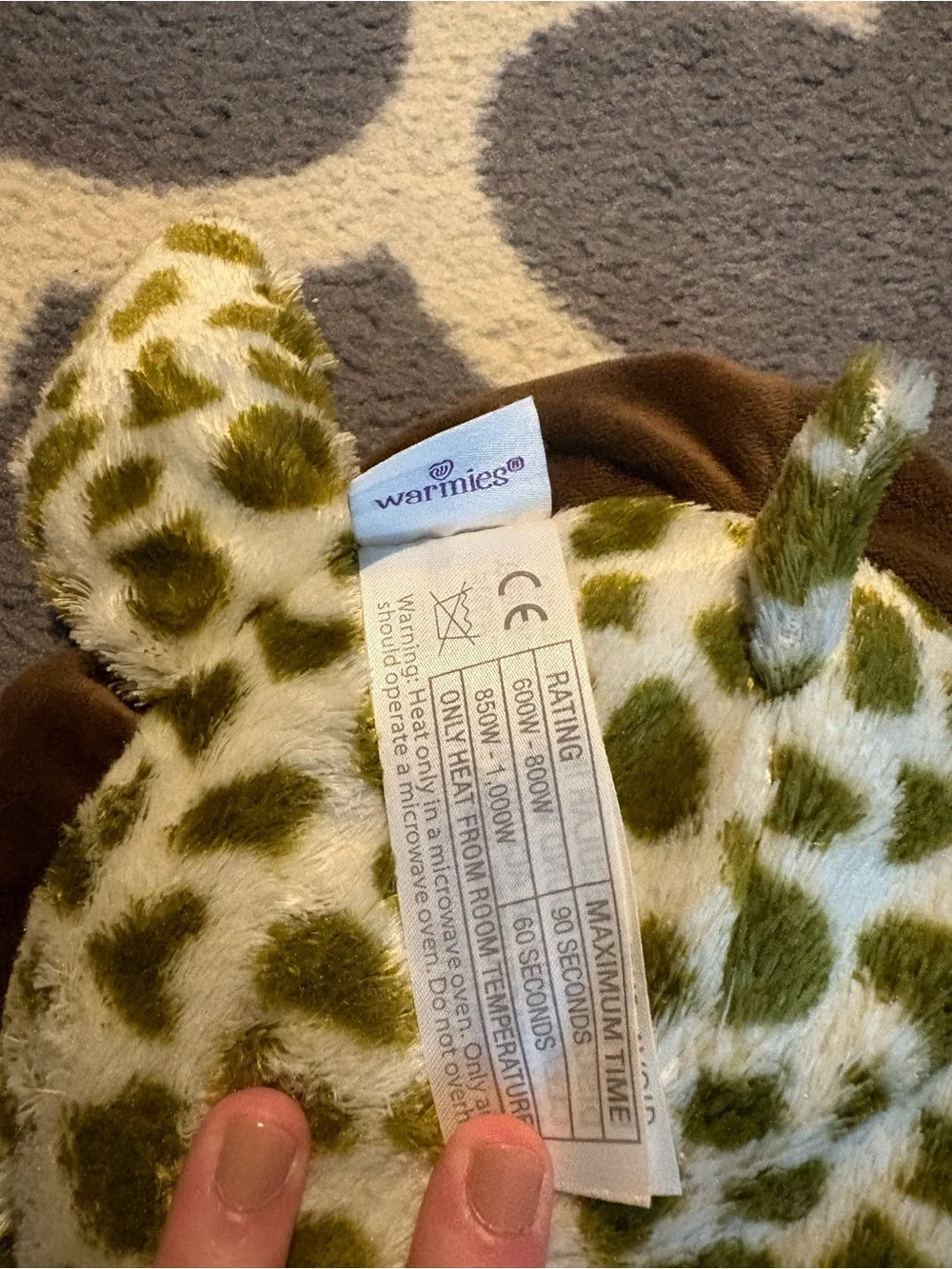Warmies Weighted Turtle